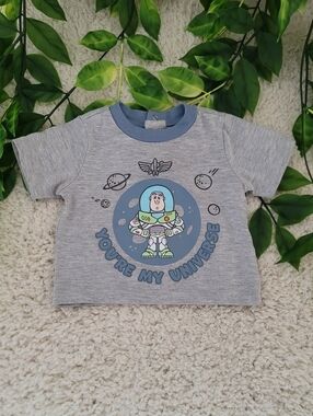 Baby Boy Buzz Lightyear Shirt (0-3 Months)